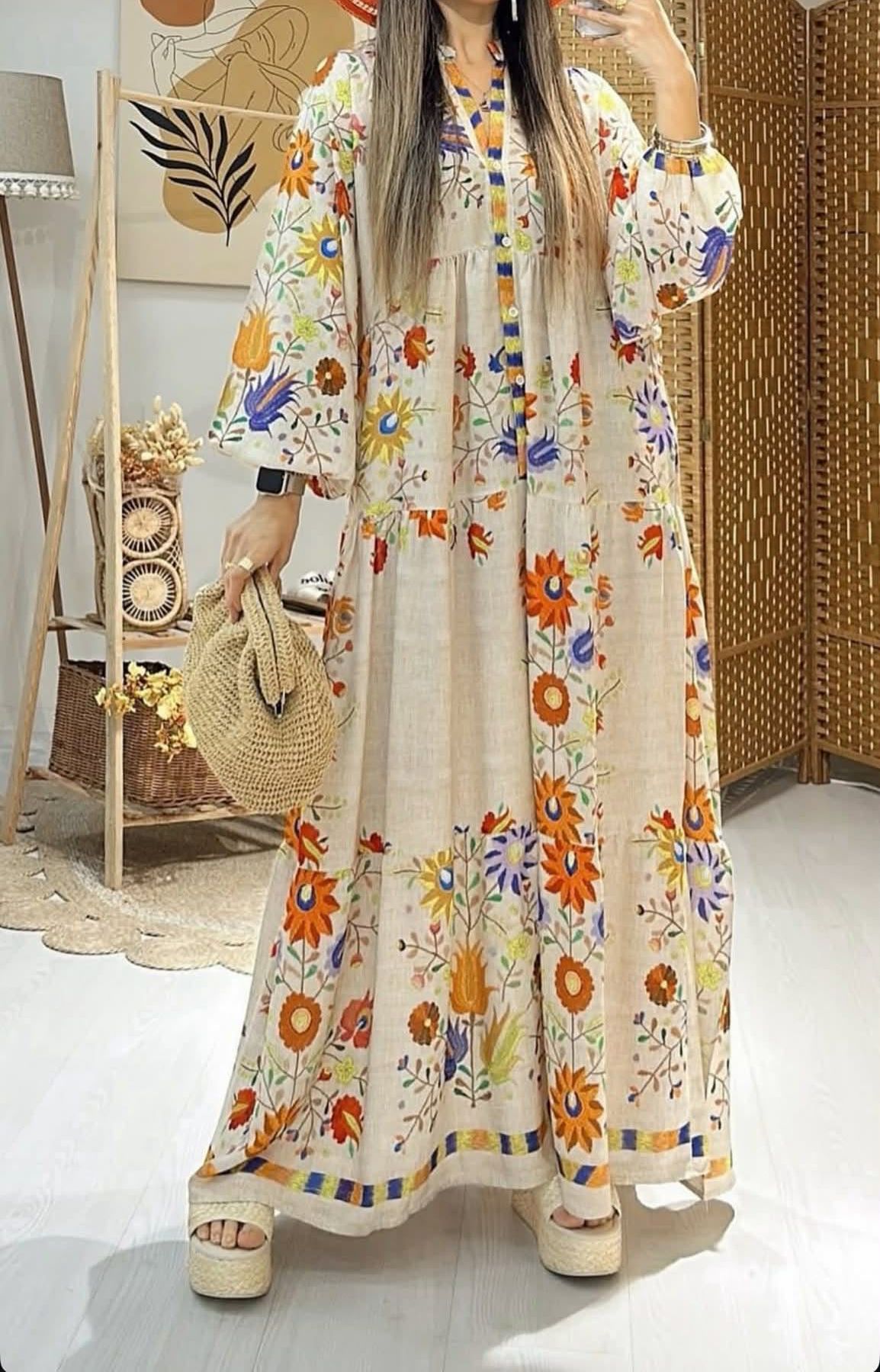 فستان فلوز فسكوز