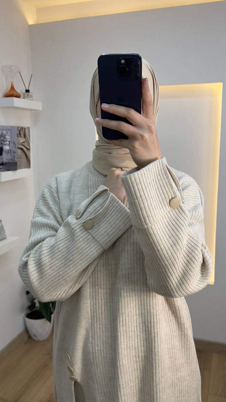 سوت قطعتين صوف تريكو - Image 2